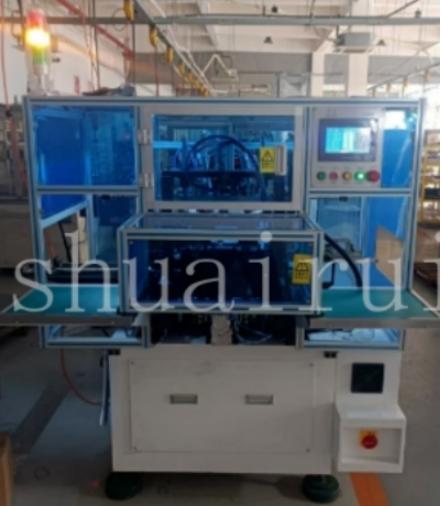 Quy trình máy cuộn dây có trạm đôi của stato