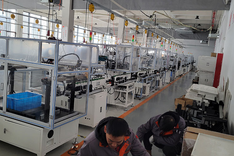 Dây chuyền sản xuất cánh quạt động cơ đẩy với dây chuyền